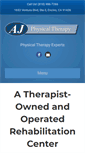 Mobile Screenshot of ajphysicaltherapy.com